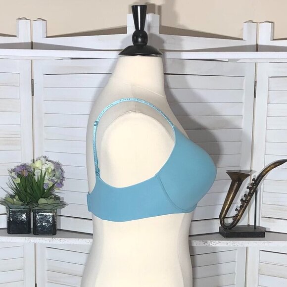 Victoria's Secret Aqua Blue T-Shirt Bra 38DDD - Picture 3 of 8